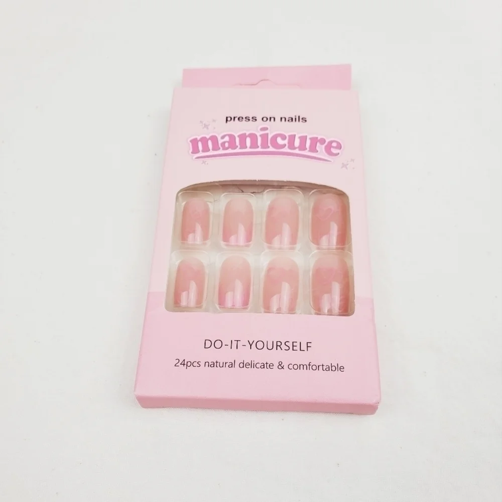 24 Pieces Fake Press On Nails